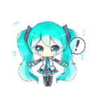 初音ミクのかわいい日常スタンプ（個別スタンプ：8）