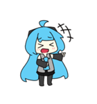 うちの初音ミクさんたちのスタンプ（個別スタンプ：3）
