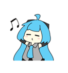 うちの初音ミクさんたちのスタンプ（個別スタンプ：5）