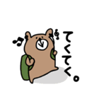 ぽっちゃり。くま。（個別スタンプ：15）