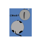 まんまるアニマルズ(｀・ω・´)（個別スタンプ：6）