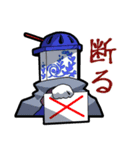 異形頭と人外と少女（個別スタンプ：22）