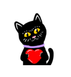 NEKOTIVE～不機嫌な黒猫Rumble～（個別スタンプ：13）