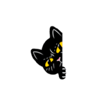 NEKOTIVE～不機嫌な黒猫Rumble～（個別スタンプ：16）