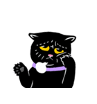 NEKOTIVE～不機嫌な黒猫Rumble～（個別スタンプ：24）