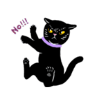 NEKOTIVE～不機嫌な黒猫Rumble～（個別スタンプ：30）