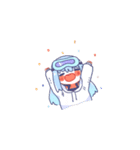Penny＆魚の日常生活（個別スタンプ：5）