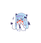 Penny＆魚の日常生活（個別スタンプ：7）