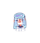 Penny＆魚の日常生活（個別スタンプ：8）