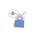 Penny＆魚の日常生活（個別スタンプ：11）