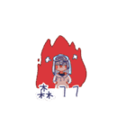 Penny＆魚の日常生活（個別スタンプ：17）