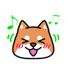 柴犬顔文字スタンプ（個別スタンプ：2）