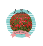 私の好きな花（個別スタンプ：3）