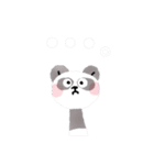 Kawaii panda  : )（個別スタンプ：7）