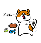 デブ猫物語-時々ヤギ-（個別スタンプ：4）