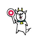 デブ猫物語-時々ヤギ-（個別スタンプ：35）