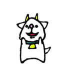 デブ猫物語-時々ヤギ-（個別スタンプ：37）