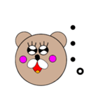 くまくまくま くま（個別スタンプ：26）