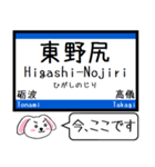 富山 城端線 氷見線 今この駅だよ タレミー（個別スタンプ：8）