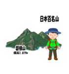 日本百名山 登山男子 東北0122b（個別スタンプ：25）