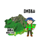 日本百名山 登山男子 上信越0122c（個別スタンプ：17）