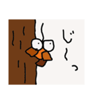 みの虫くん（個別スタンプ：6）