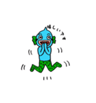 半魚人のぎょっさん（個別スタンプ：22）