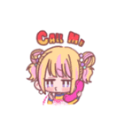 ゆめかわちゃんと彼氏ちゃん（個別スタンプ：5）