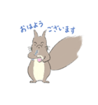 エゾリスです。（個別スタンプ：9）