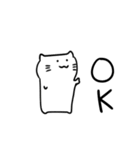 まったり猫としっかりオカメ（個別スタンプ：21）
