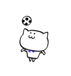 サッカーねこちゃん1（個別スタンプ：17）