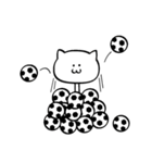 サッカーねこちゃん1（個別スタンプ：32）