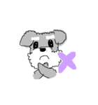 毎日使える！もふもふ犬❤️＊シュナウザー（個別スタンプ：13）