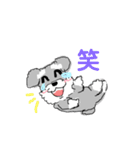 毎日使える！もふもふ犬❤️＊シュナウザー（個別スタンプ：19）