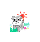 毎日使える！もふもふ犬❤️＊シュナウザー（個別スタンプ：23）