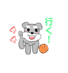 毎日使える！もふもふ犬❤️＊シュナウザー（個別スタンプ：36）