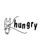 耳の短いウサギ :とみ(tomi)（個別スタンプ：11）