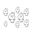 耳の短いウサギ :とみ(tomi)（個別スタンプ：21）