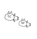耳の短いウサギ :とみ(tomi)（個別スタンプ：23）