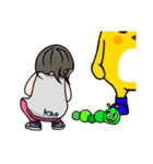 かお＆ぴっぴ（個別スタンプ：3）