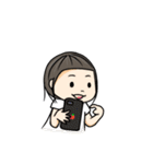 かお＆ぴっぴ（個別スタンプ：7）