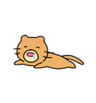 楽しいねこぐま（個別スタンプ：9）