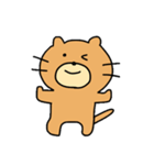 楽しいねこぐま（個別スタンプ：13）