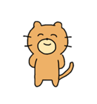 楽しいねこぐま（個別スタンプ：17）