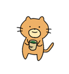 楽しいねこぐま（個別スタンプ：20）
