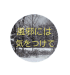 風景に敬語スタンプ（個別スタンプ：3）