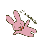 うさぎのさくらと冬のスタンプ（個別スタンプ：3）