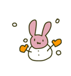 うさぎのさくらと冬のスタンプ（個別スタンプ：8）