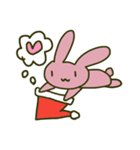 うさぎのさくらと冬のスタンプ（個別スタンプ：14）