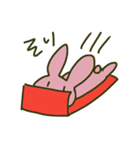 うさぎのさくらと冬のスタンプ（個別スタンプ：16）